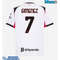AC Milan Santiago Gimenez #7 Replica Away Shirt 2025-26 Short Sleeve